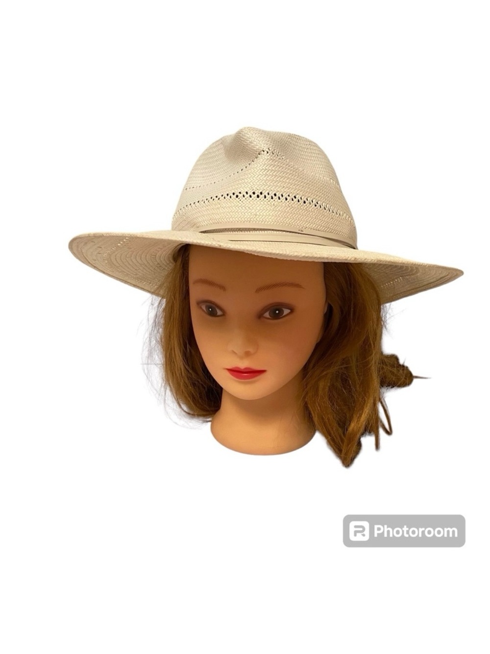 GIGI PIP HAT FEDORA CREAM STRAW SUN FASHION ONE SIZE OS